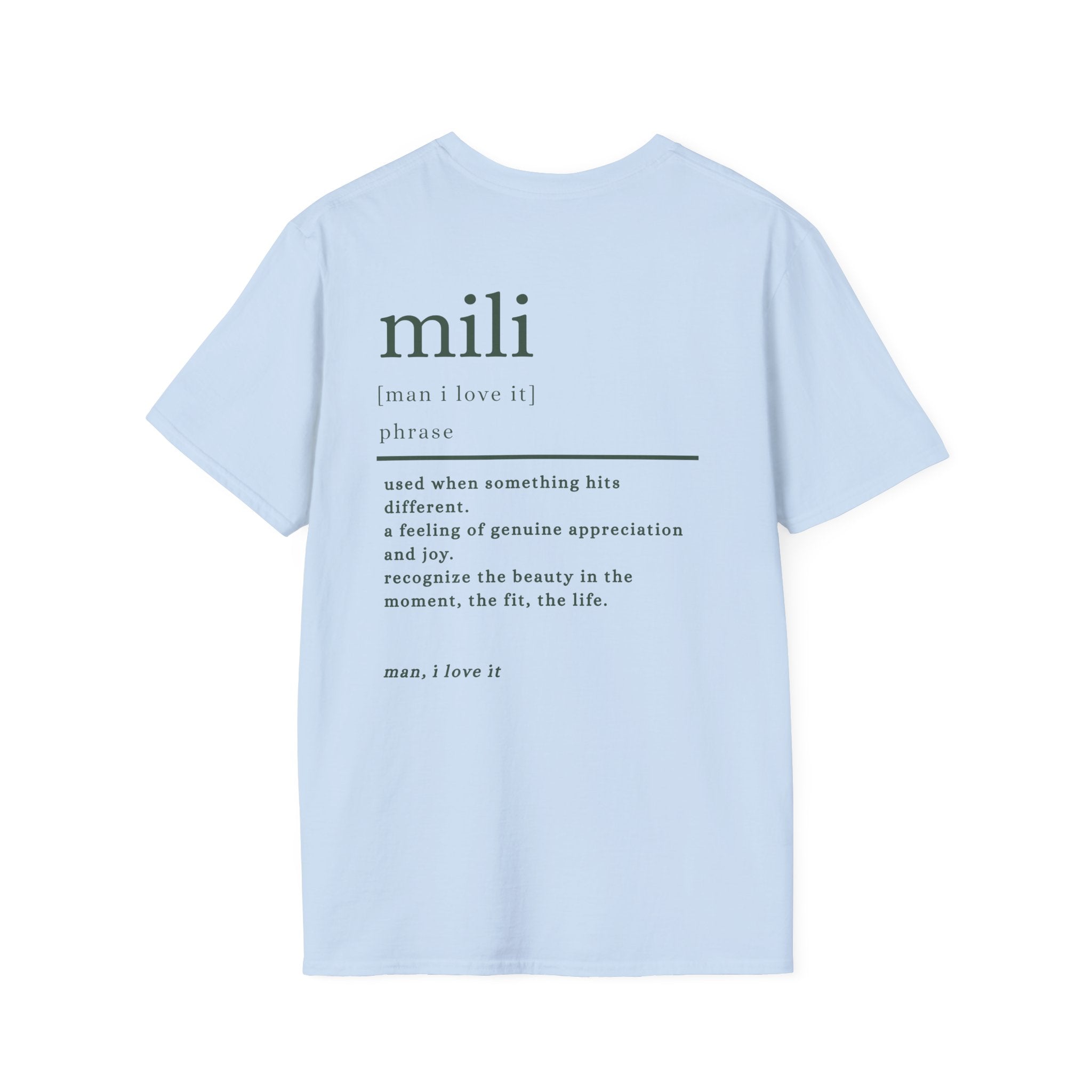 MILI Brand MILI Definition T-Shirt