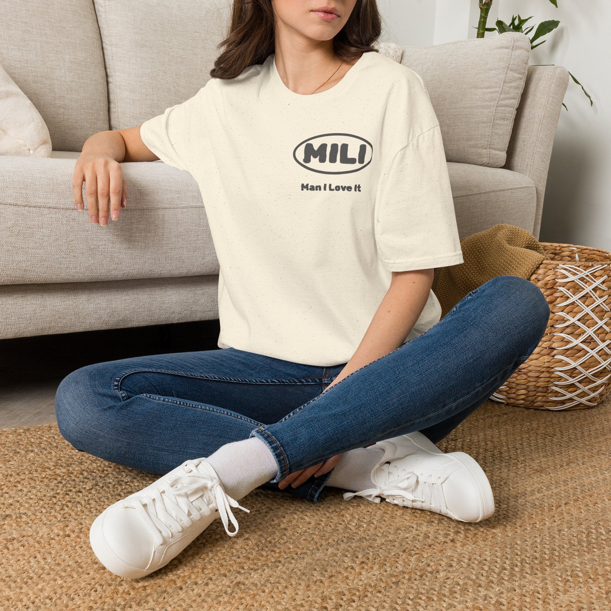 MILI Man I Love It T-Shirt Simple