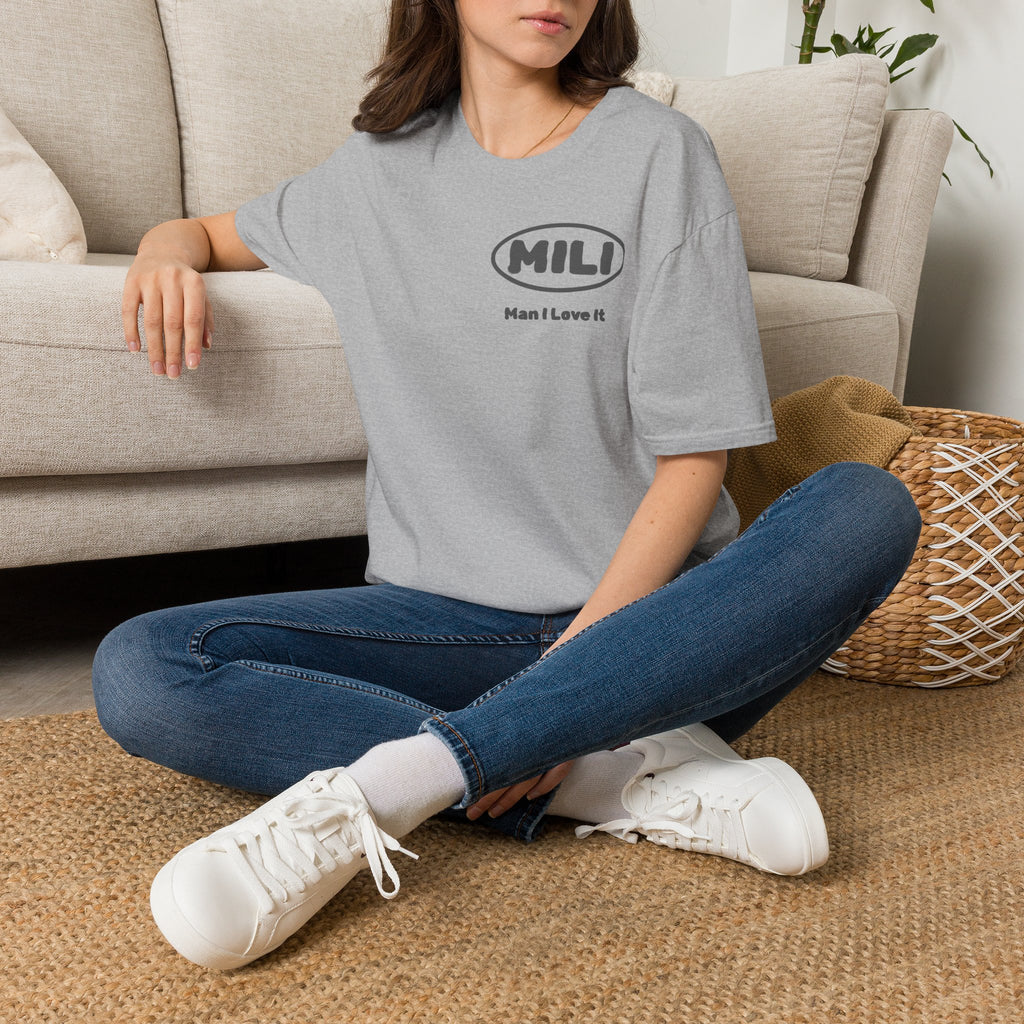 MILI Man I Love It T-Shirt Simple