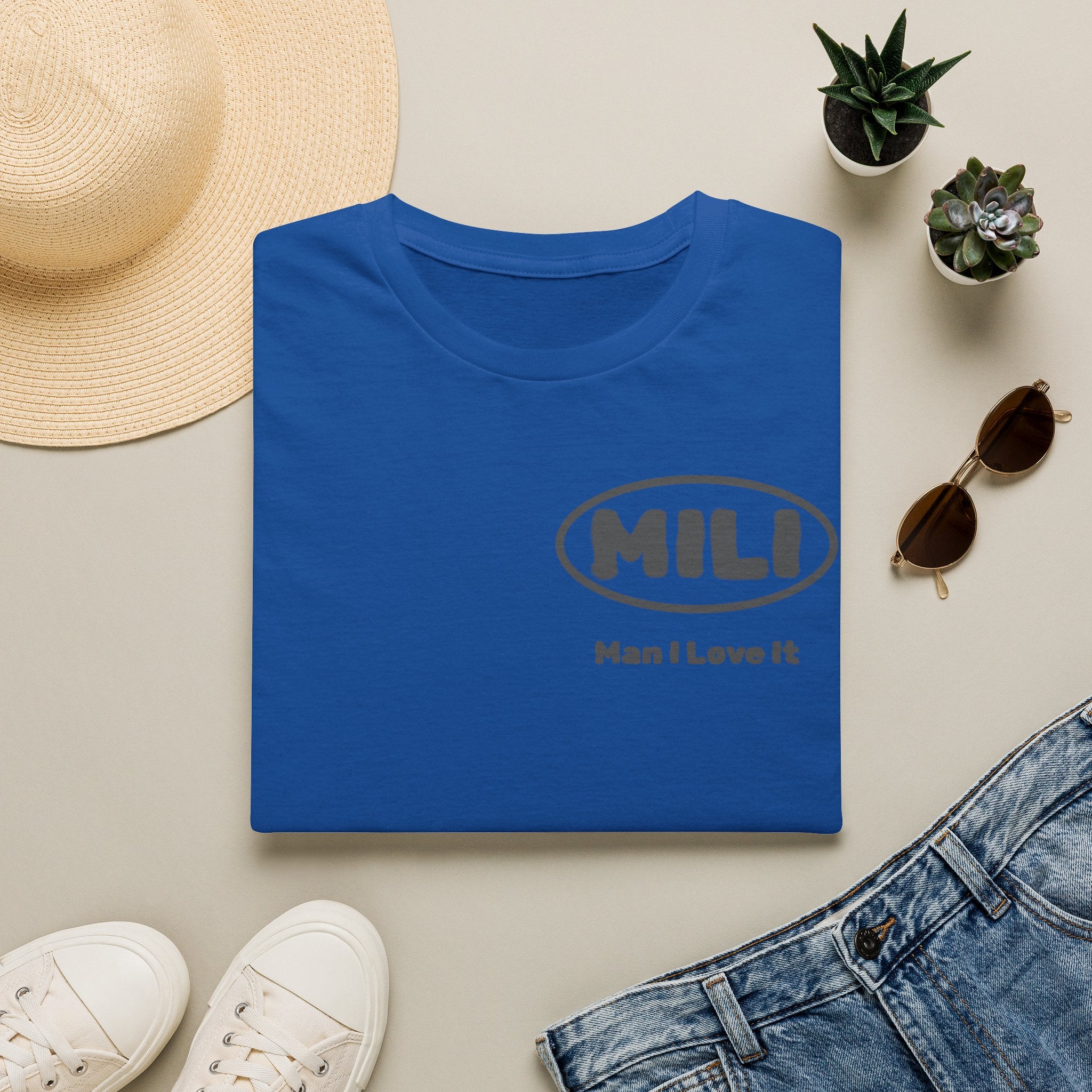 MILI Man I Love It T-Shirt Simple