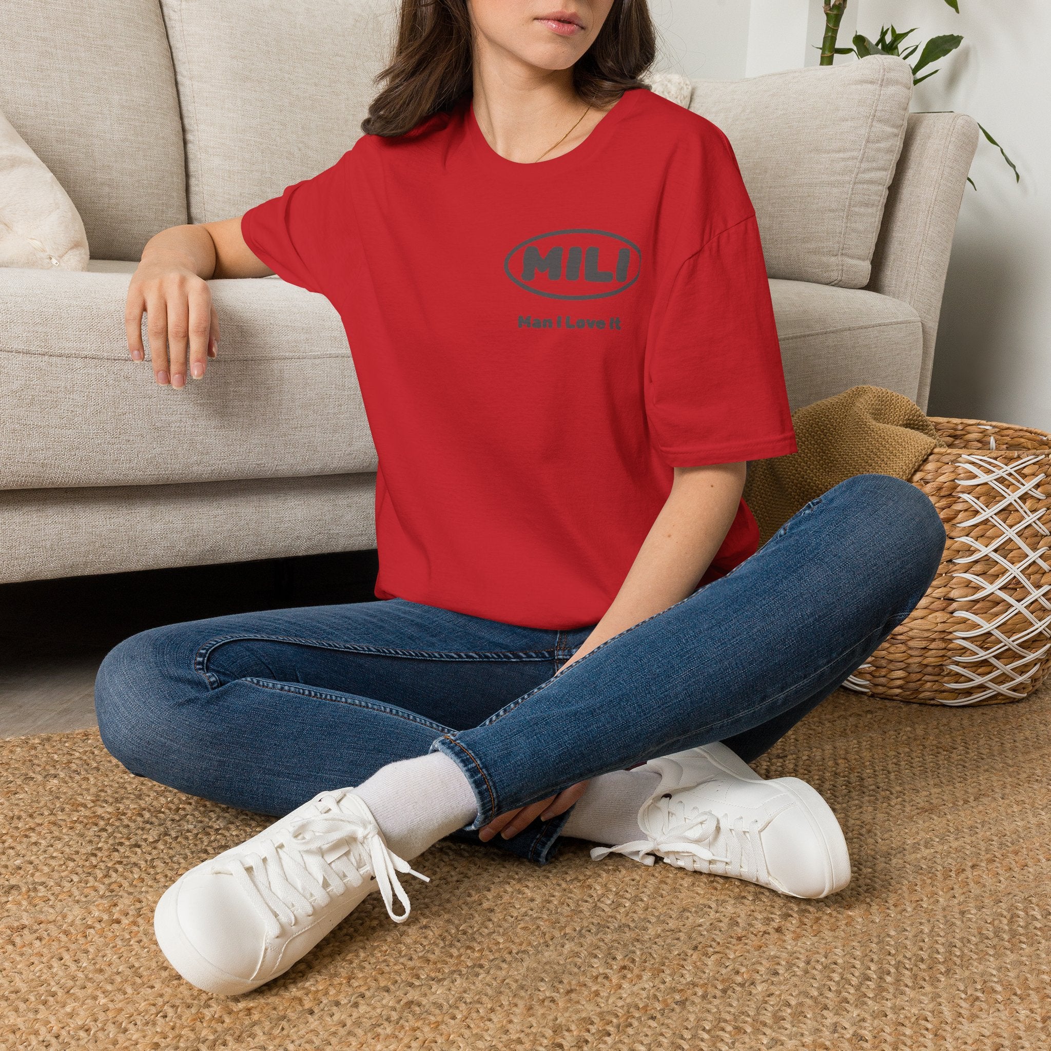 MILI Man I Love It T-Shirt Simple